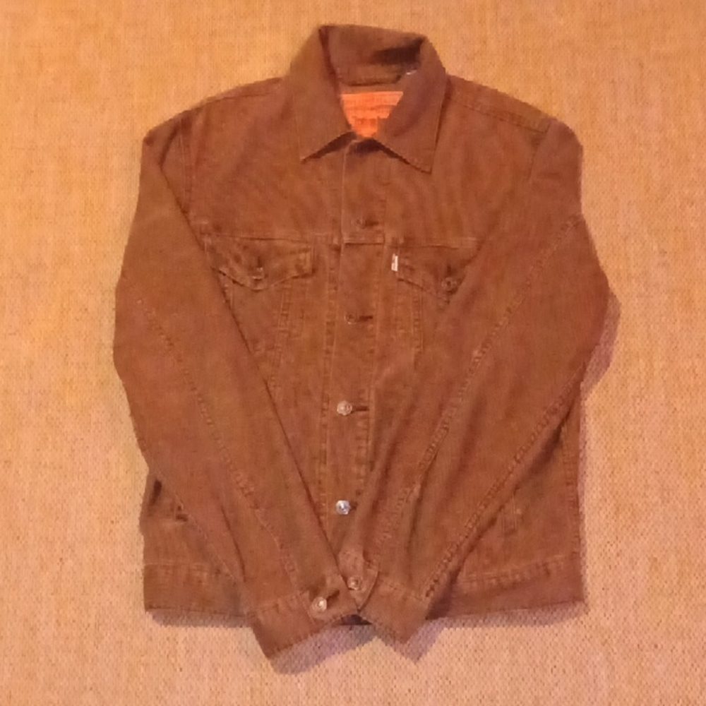 Men's Brown Denim Jacket